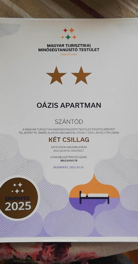 Oazis Apartman Сантод Екстер'єр фото